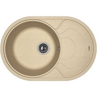 Кухонная мойка Florentina Родос-760 20.140.D0760.104 Бежевая — фото 1, Кухонные мойки