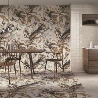 Керамическое панно Mainzu Murales Optym Mural Autumn Leaves PT03225 120х120 см — фото 2, Керамогранит