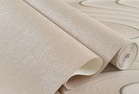 Обои Артекс Dieter Langer Inspiration 10276-04 Винил на флизелине (1,06*10,05) Бежевый, Однотонные — фото 3, Обои для стен