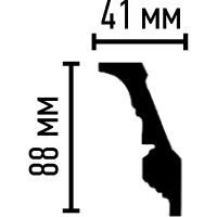 Карниз Decomaster 95132 2400x88x41 мм — фото 2, Карнизы