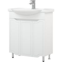 Товар: Тумба под раковину Corozo Мирра 75 SD-00001515 Белая - фото 2 Тумба под раковину Corozo Мирра 75 SD-00001515 Белая — фото 2, Мебель для ванной