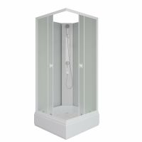 Душевая кабина Niagara Promo 80x80 P80/26Q/MT/BK без гидромассажа — фото 1, Душевые кабины