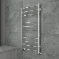 Водяной полотенцесушитель Terminus Классик П10 500x1000 4670078544049 Хром, нижнее подключение, G 1/2" ВР — фото 3, Водяные полотенцесушители