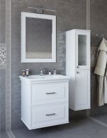 Зеркало Sanflor Модена 75 С04612 Белое — фото 2, Зеркала в ванную комнату