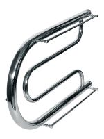 Водяной полотенцесушитель Ника Econ ПЛ 32/100 с полкой Хром — фото 2, Водяные полотенцесушители