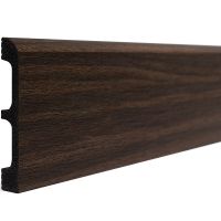 Плинтус Decor-Dizayn 706-73SH 2400x13x79 мм — фото 1, Плинтуса напольные