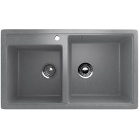 Кухонная мойка Ulgran Classic U-200-342 Графит — фото 1, Кухонные мойки