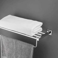 Полка для полотенец Gappo G38 G3824 Хром — фото 7, Полки для полотенец
