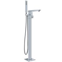 Смеситель для ванны Aquanet JA-6002 Хром — фото 1, Смесители напольные