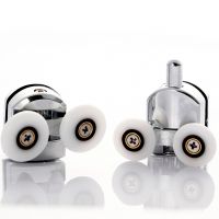 Душевая дверь Abber Schwarzer Diamant 180 AG33180H профиль Хром стекло прозрачное — фото 3, Раздвижные душевые двери