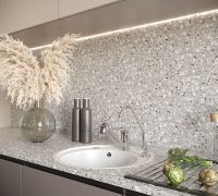 Кухонная мойка Domaci Бьелла DMC-05S GWS-05S-331 Белая — фото 2, Кухонные мойки