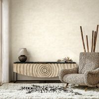 Обои Fipar Gold R 23634 Винил на флизелине (1,06*10,05) Белый, Штукатурка — фото 5, Обои для стен