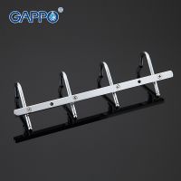 Вешалка для полотенец Gappo G201-4 Хром — фото 3, Крючки для полотенец