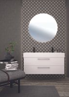 Тумба под раковину Creto Tivoli 100 8-1378W подвесная Белая — фото 4, Мебель для ванной