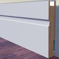 Плинтус Evrowood PN 102 led 2000x100x16 мм — фото 1, Плинтуса напольные