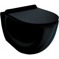 Унитаз Esbano Garcia ESUPGARCB подвесной Черный глянцевый с сиденьем Микролифт — фото 1, Унитазы