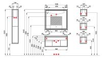 Зеркало Aquaton Уэльс 100 1A208002WA010 с подсветкой с сенсорным выключателем с антизапотеванием — фото 4, Мебель для ванной