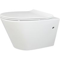 Товар: Унитаз Creo Ceramique Creo COMBO CR1100R подвесной с сиденьем Микролифт - фото 1 Унитаз Creo Ceramique Creo COMBO CR1100R подвесной с сиденьем Микролифт — фото 1, Унитазы