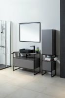 Товар: Зеркало Allen Brau Priority 100 1.31017.BB с подсветкой Черный браш - фото 15 Зеркало Allen Brau Priority 100 1.31017.BB с подсветкой Черный браш — фото 15, Мебель для ванной