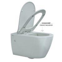 Товар: Комплект унитаза с инсталляцией Berges Novum Rimless 043216 с сиденьем Микролифт и клавишей смыва Хром глянец - фото 5 Комплект унитаза с инсталляцией Berges Novum Rimless 043216 с сиденьем Микролифт и клавишей смыва Хром глянец — фото 5, Унитазы