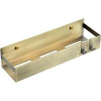 Металлическая полка Boheme Q 10965-BR Бронза — фото 1, Полки для ванной и душа