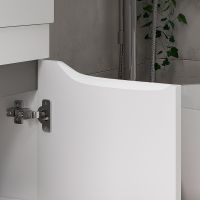 Тумба под раковину Volna Lake 70.2D tnLAKE70.2D-01 Белая — фото 6, Тумбы под раковину