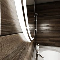 Зеркало Art&Max Pescara AM-Pes-900-700-DS-F с подсветкой с сенсорным выключателем — фото 5, Мебель для ванной