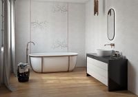 Товар: Керамическое панно Cersanit Haiku светло-серый HI2U522DT 50х75 см - фото 2 Керамическое панно Cersanit Haiku светло-серый HI2U522DT 50х75 см — фото 2, Керамическая плитка