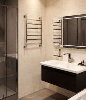 Товар: Водяной полотенцесушитель EWRIKA Деметра LP 80х50 Хром - фото 4 Водяной полотенцесушитель EWRIKA Деметра LP 80х50 Хром — фото 4, Водяные полотенцесушители