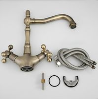 Товар: Смеситель для кухни Frap H19-4 F4019-4 Бронза - фото 9 Смеситель для кухни Frap H19-4 F4019-4 Бронза — фото 9, Смесители для кухни