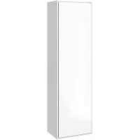 Шкаф пенал Aqwella 5 Stars Genesis 35 GEN0535W подвесной Белый — фото 1, Пеналы для ванной комнаты