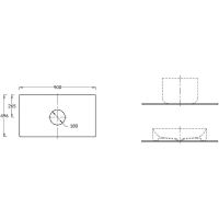 Товар: Столешница под раковину Kerama Marazzi Magica 90 MA.1.0.SG519920R\90 Серая матовая - фото 3 Столешница под раковину Kerama Marazzi Magica 90 MA.1.0.SG519920R\90 Серая матовая — фото 3, Раковины