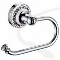 Держатель туалетной бумаги Fixsen Bogema FX-78510A Хром Белый — фото 1, Держатели туалетной бумаги