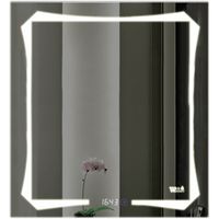 Зеркало WeltWasser Otto 60x80 с подсветкой и динамиками 10000000969 Хром — фото 1, Зеркала в ванную комнату