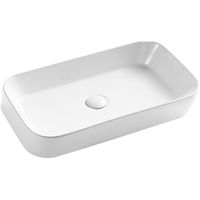 Раковина-чаша WeltWasser Elbach 22434 60 10000003832 Белый глянец — фото 1, Раковины накладные