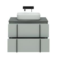 Тумба под раковину Allen Brau Reality 80 1.32005.PWM подвесная Папирус матовый — фото 40, Тумбы под раковину