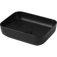 Раковина-чаша Abber Rechteck 50 AC2202MB Черная матовая — фото 1, Раковины