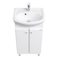 Тумба под раковину Aquaton Мира Н 41 1A104401MR010 Белая — фото 2, Тумбы под раковину