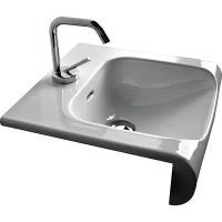 Раковина Kerasan Inka Project 40 341201*1 Белая — фото 1, Раковины