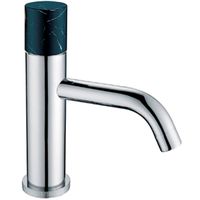 Смеситель для раковины Boheme Stick 121-CR-MR-B Хром Черный — фото 1, Смесители