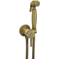 Гигиенический душ со смесителем Giulini Futuro FSH25/1531BR Бронза — фото 1, Душевое оборудование. Душевая программа