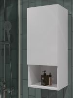 Подвесной шкаф Orange Вега 30 Vg-30SR Белый — фото 3, Шкафы для ванной