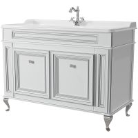 Тумба под раковину Caprigo Fresco 120 10616SN-В016 Белая матовая — фото 1, Тумбы под раковину