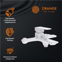 Товар: Душевая система Orange Lutz M04-932w Белая - фото 9 Душевая система Orange Lutz M04-932w Белая — фото 9, Душевые стойки