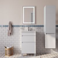 Товар: Тумба с раковиной Iddis Zodiac 50 ZOD5CBFi95K Белая - фото 6 Тумба с раковиной Iddis Zodiac 50 ZOD5CBFi95K Белая — фото 6, Мебель для ванной