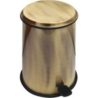 Ведро для мусора Migliore Complementi 21957 Бронза — фото 1, Мусорные ведра