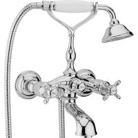 Смеситель для ванны Webert Ottocento OT720201015 Хром — фото 1, Смесители