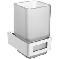 Стакан для зубных щеток Boheme Q 10944-MW Белый матовый — фото 1, Мыльницы