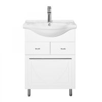 Товар: Тумба под раковину Style Line Лана 60 СС-00002253 Белая - фото 5 Тумба под раковину Style Line Лана 60 СС-00002253 Белая — фото 5, Мебель для ванной