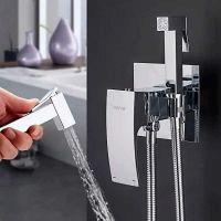 Гигиенический душ со смесителем Gappo Jacob G7207-1 Хром — фото 2, Гигиенические души